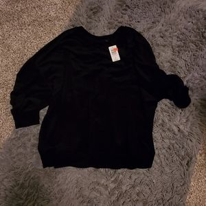 NWT terrycloth sweatshirt